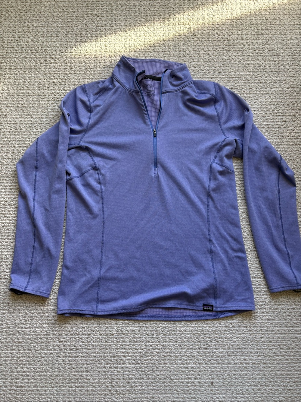 Womens Patagonia Capilene Midweight Zip-Neck Top